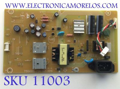 FUENTE PARA MONITOR ASUS / NUMERO DE PARTE CA311EQX8 / 715G4995-P04-001-001S / NUMERO PANEL M195FGE-L20 / MODELO VS207D-P